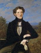 Ferdinand Georg Waldmuller Portrait of Edward Silberstein oil painting reproduction